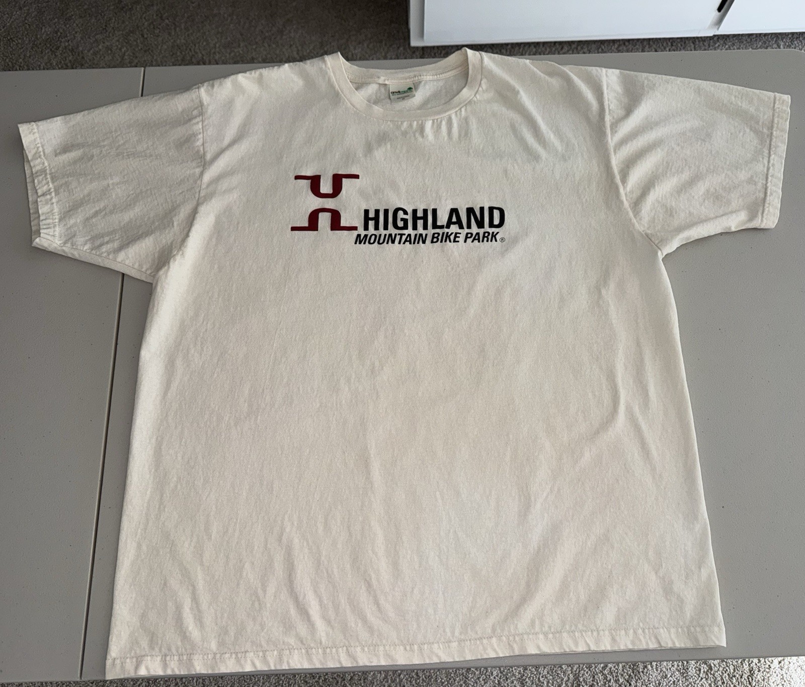 Highland Mountain Bike Park Men’s 2XL TShirt - New Hampshire-100% Organic Cotton gallery