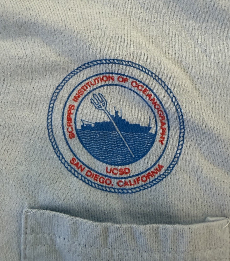 VTG 90s Scripps Institution Of Oceanography UCSD T Shirt Revelle Agor 24 XL gallery