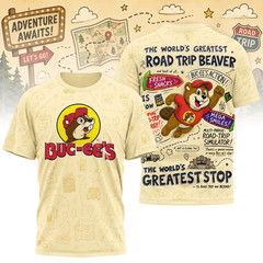 Buc-ees The world’s greatest road trip beaver Shirt – All Over Print