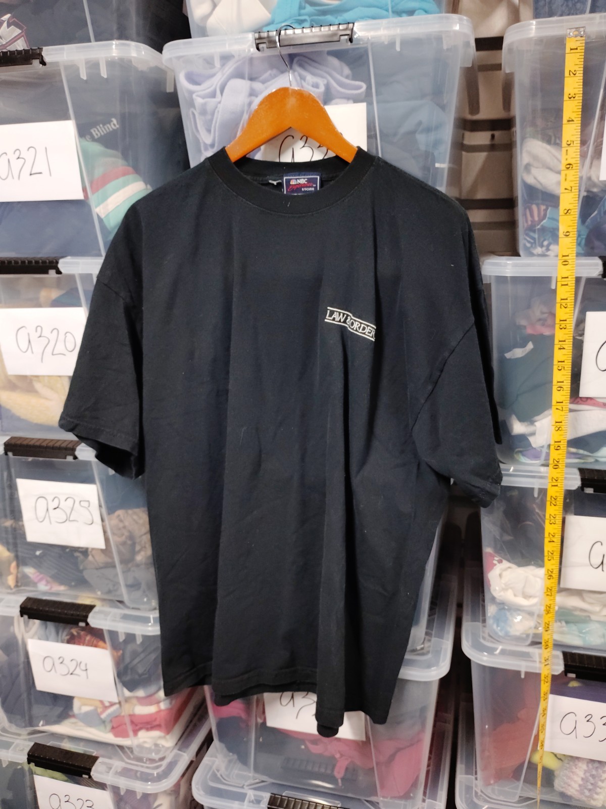 Nbc Store Law and Order Embroidery Tv Drama Show Promo Shirt 2xl A290