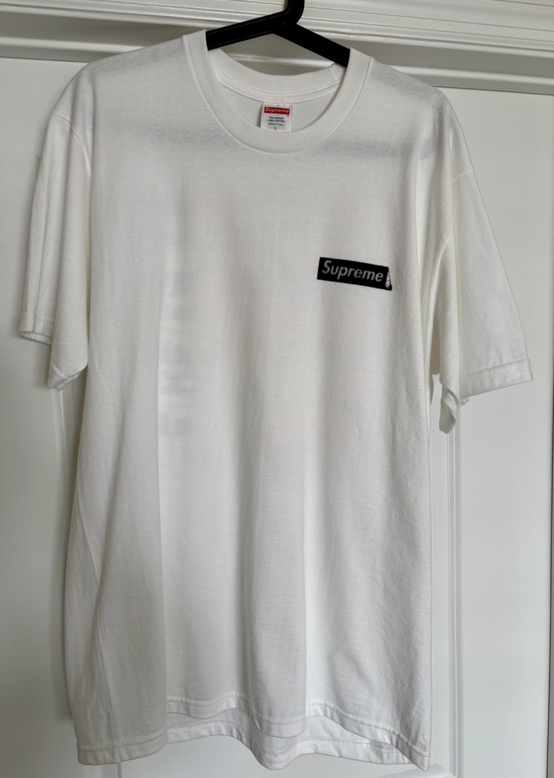 Supreme God Save Us Graphic Tee White Men's Large Short Sleeve Crew Neck New gallery