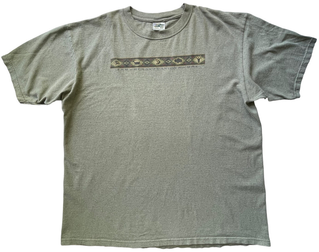 Eco Mountain Shirt Mens 2X-Large Grand Canyon Sage Grey Graphic Casual gallery