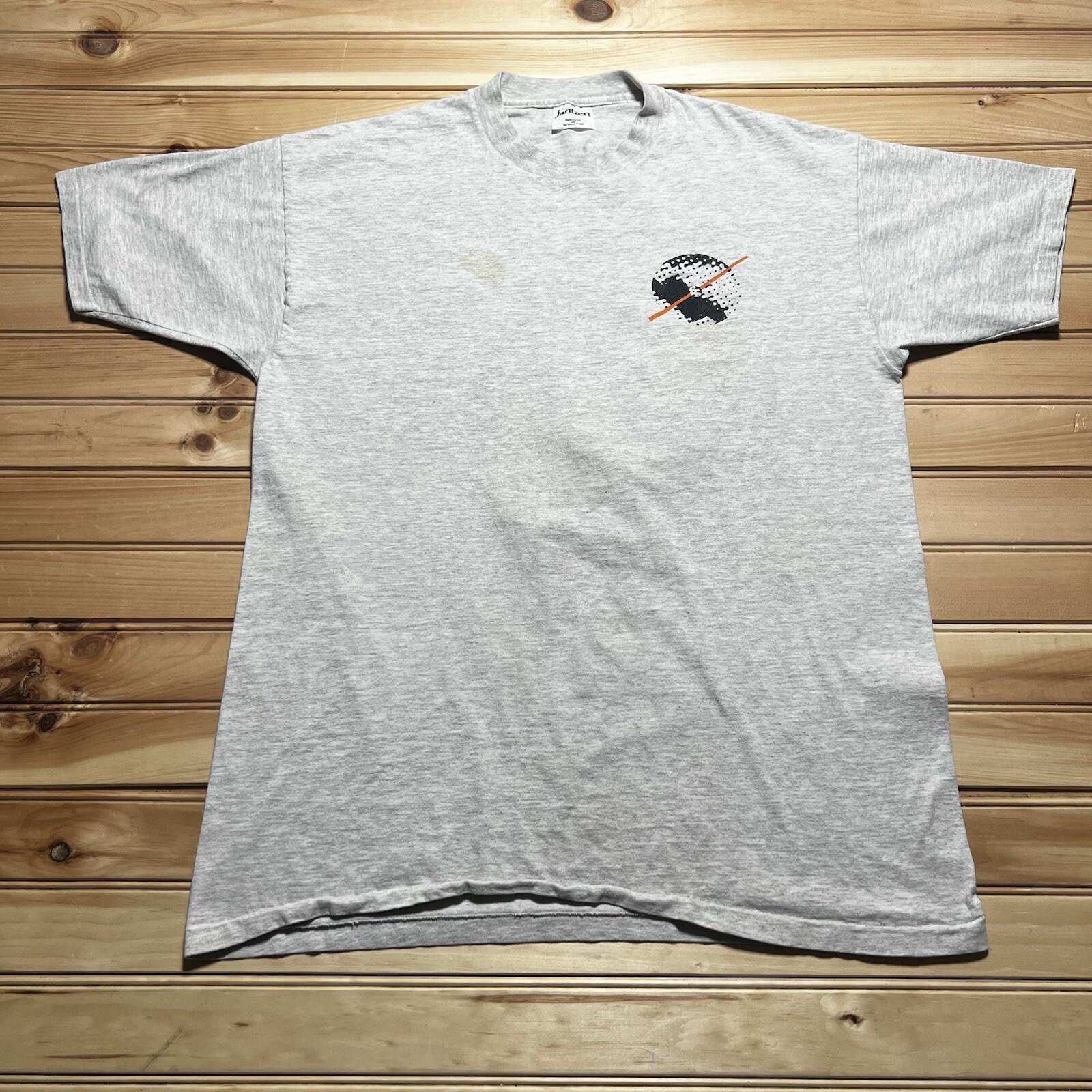 Vintage 80s 90s Jantzen Abstract Art Tennis Golf Sports Shirt Size Large / XL gallery