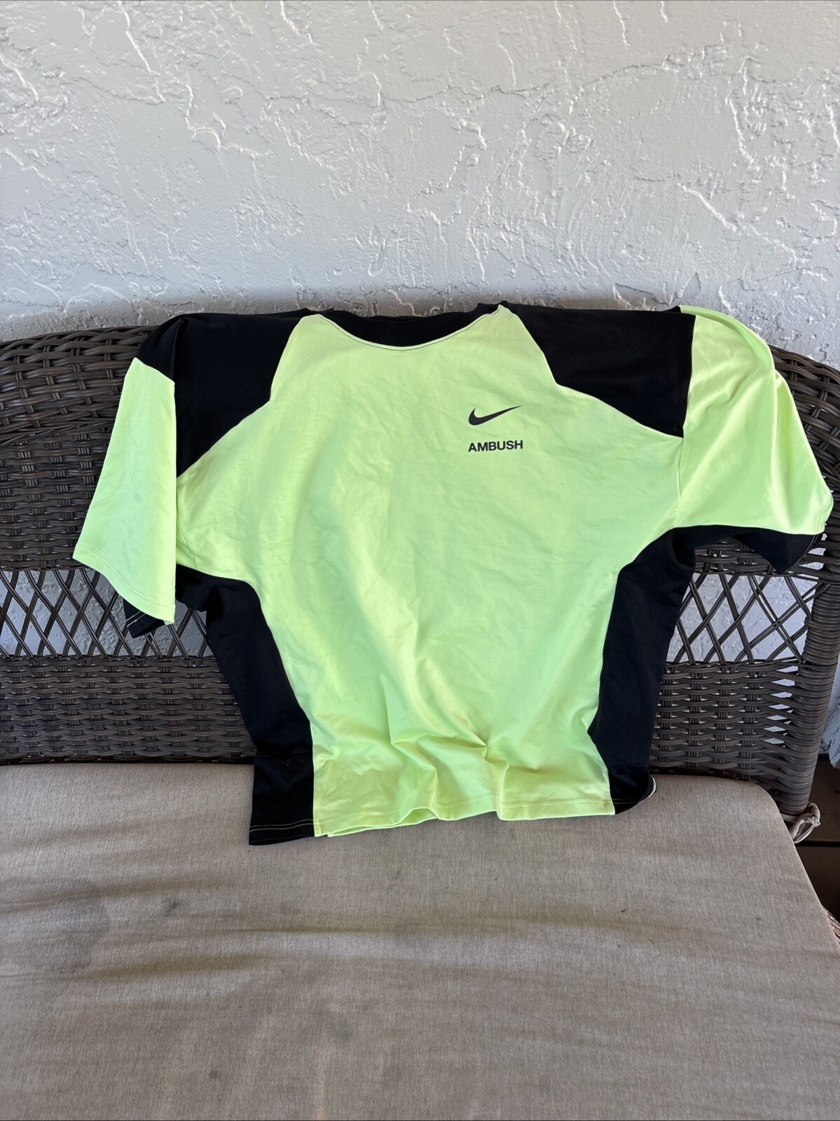 Nike x AMBUSH Short-Sleeve T-Shirt Ghost Green/Black CW8002-358 Size S 212 gallery