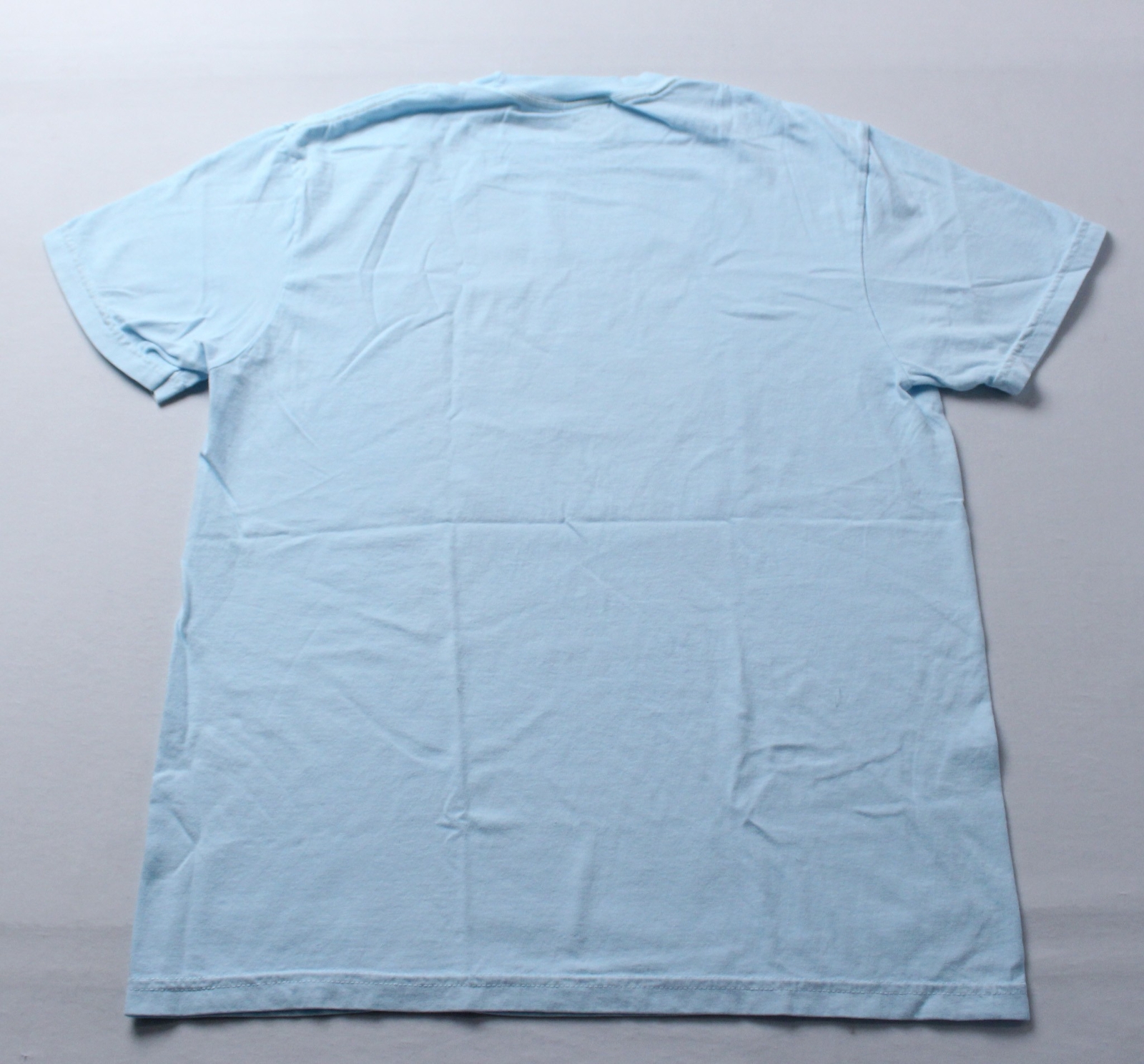 Leah Roseman Unisex Adult's Cotton Short Sleeve T-Shirt CA4 Chambray Medium gallery
