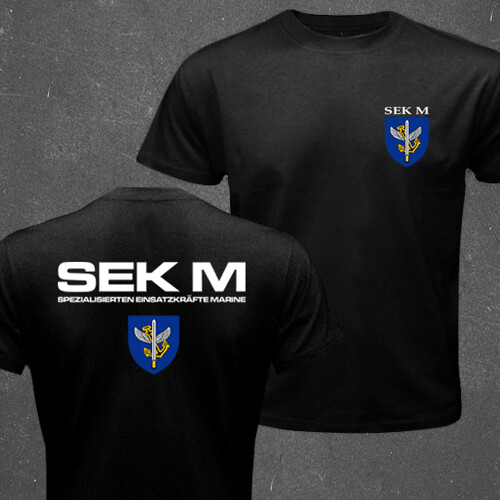 German Navy Marine Naval Special Deployment Force SEK M KSM Frogmen T-shirt gallery