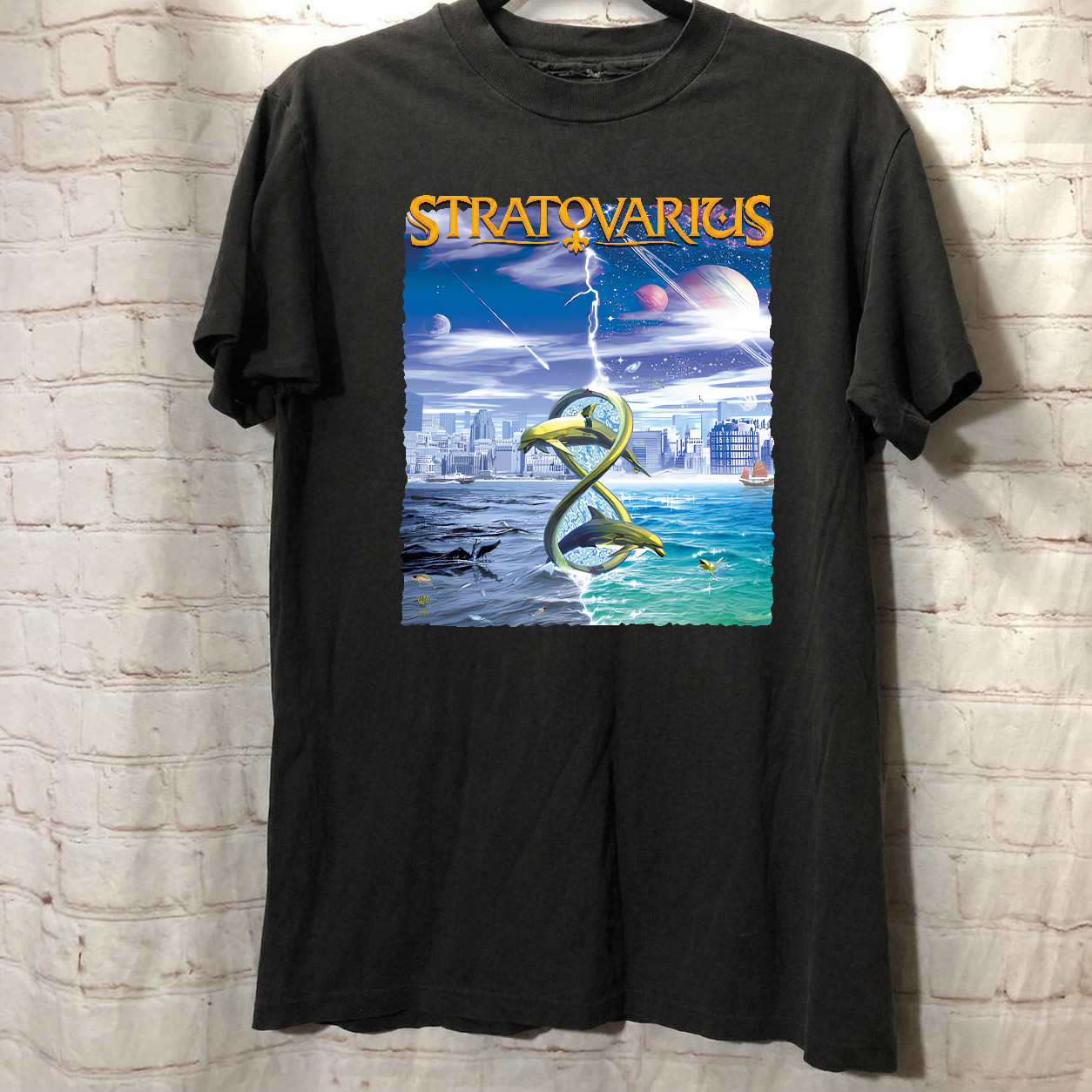 Stratovarius Infinite Black Short Sleeve T-Shirt – All Sizes, Great Gift gallery