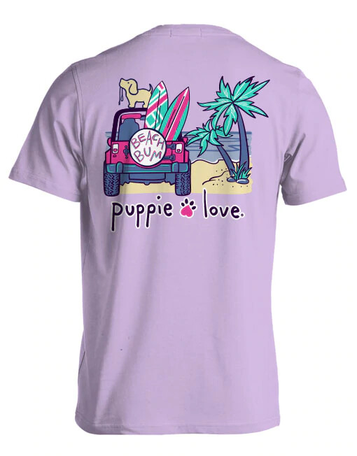 New PUPPIE LOVE BEACH BUM T SHIRT gallery