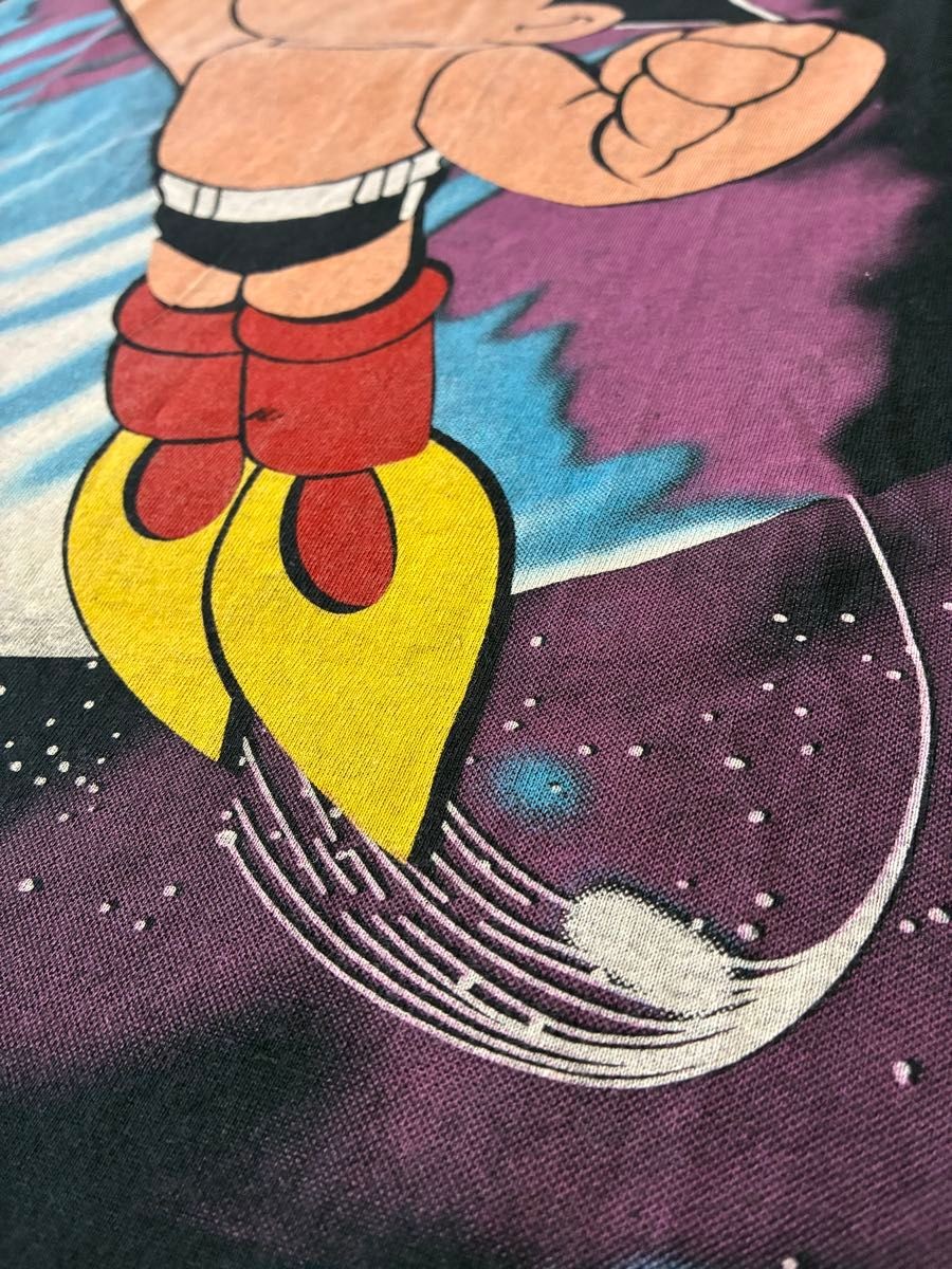 90s Astro Boy Mighty Atom Double Print T-Shirt XL Vintage Anime Tee gallery