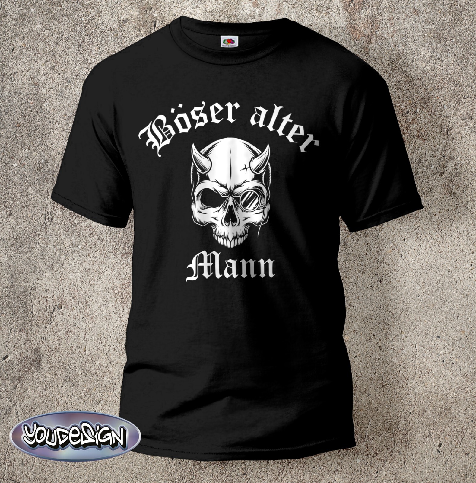 Evil Old Man Shirt Retired T-Shirt Fun Fun Gift Gift Old Man S-5XL