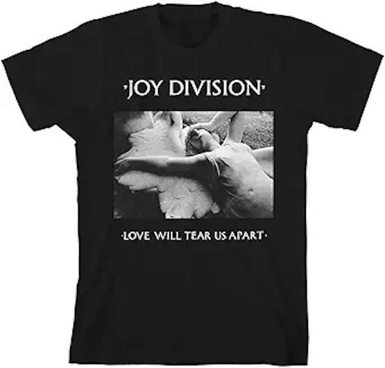 Joy Division Mens T-shirt - Love Will Tear Us Apart Album Tee - Official gallery