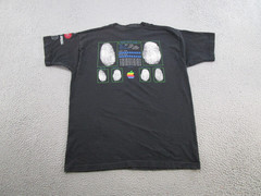 Vintage 90s APPLE COMPUTER Mission Impossible XL Promo Movie Shirt Double Sided