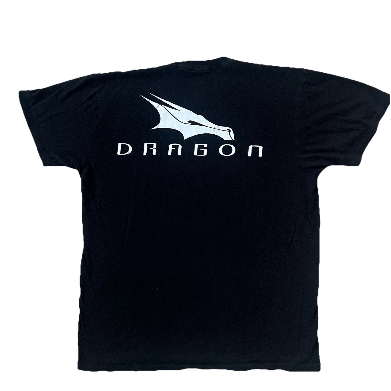 SpaceX Dragon Crew Employee Shirt Black L NASA Era Rare Space Capsule Logo Tee gallery