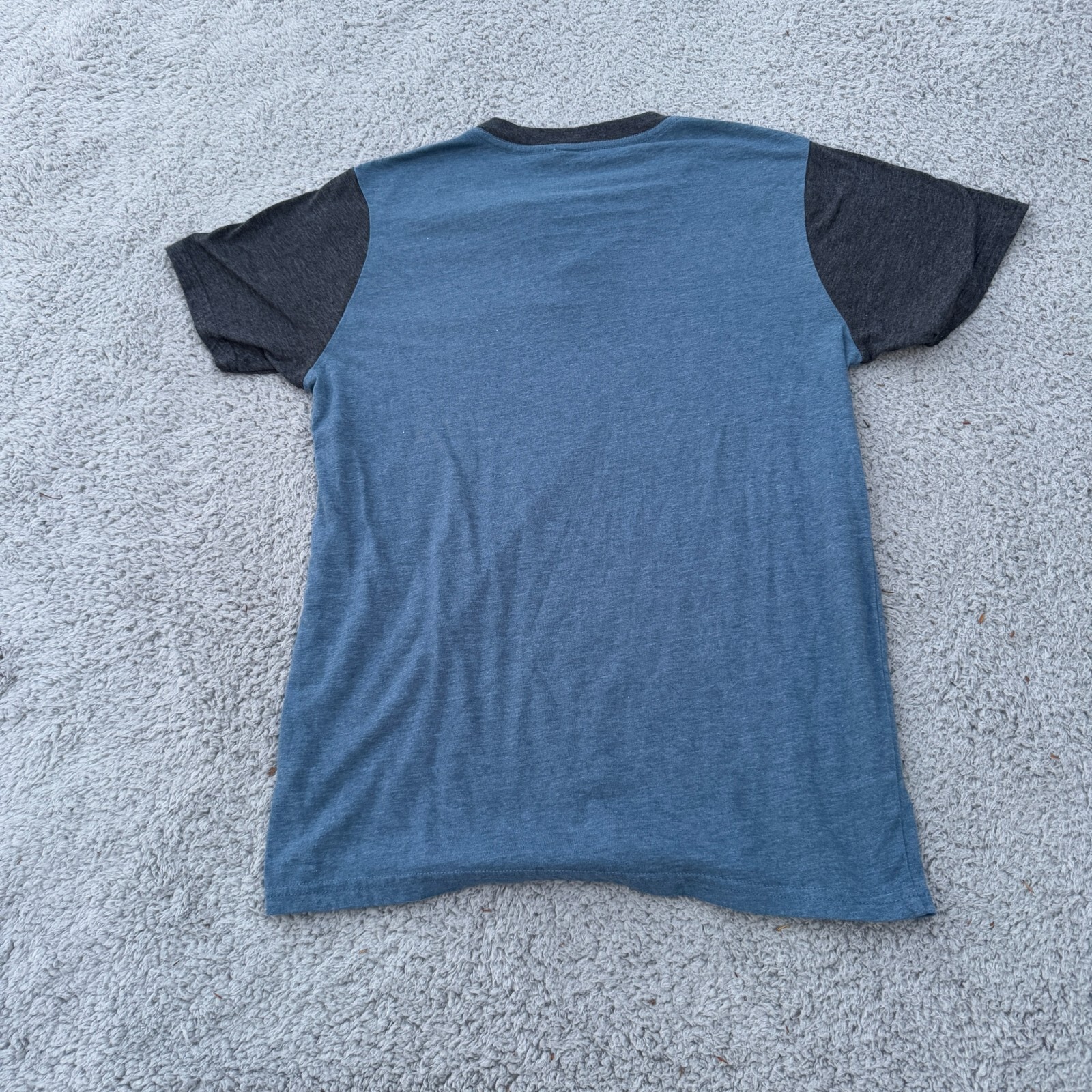 Oakley Henley Style T Shirt Size Small Blue Short Sleeve Cotton Blend Preppy gallery