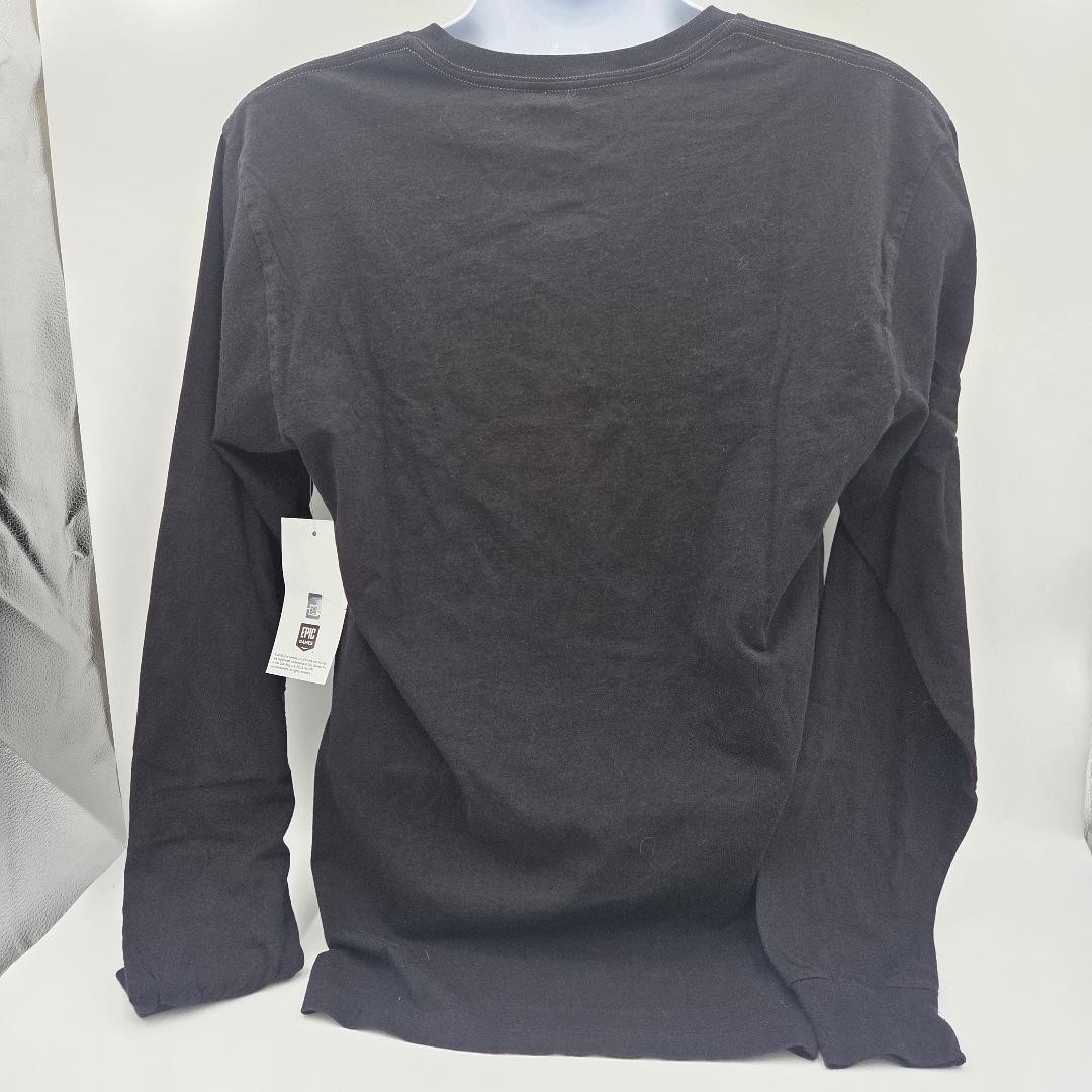 Fortnite Give Me The Loot Llama Men's Black Long Sleeve T-Shirt Size Medium SS02 gallery