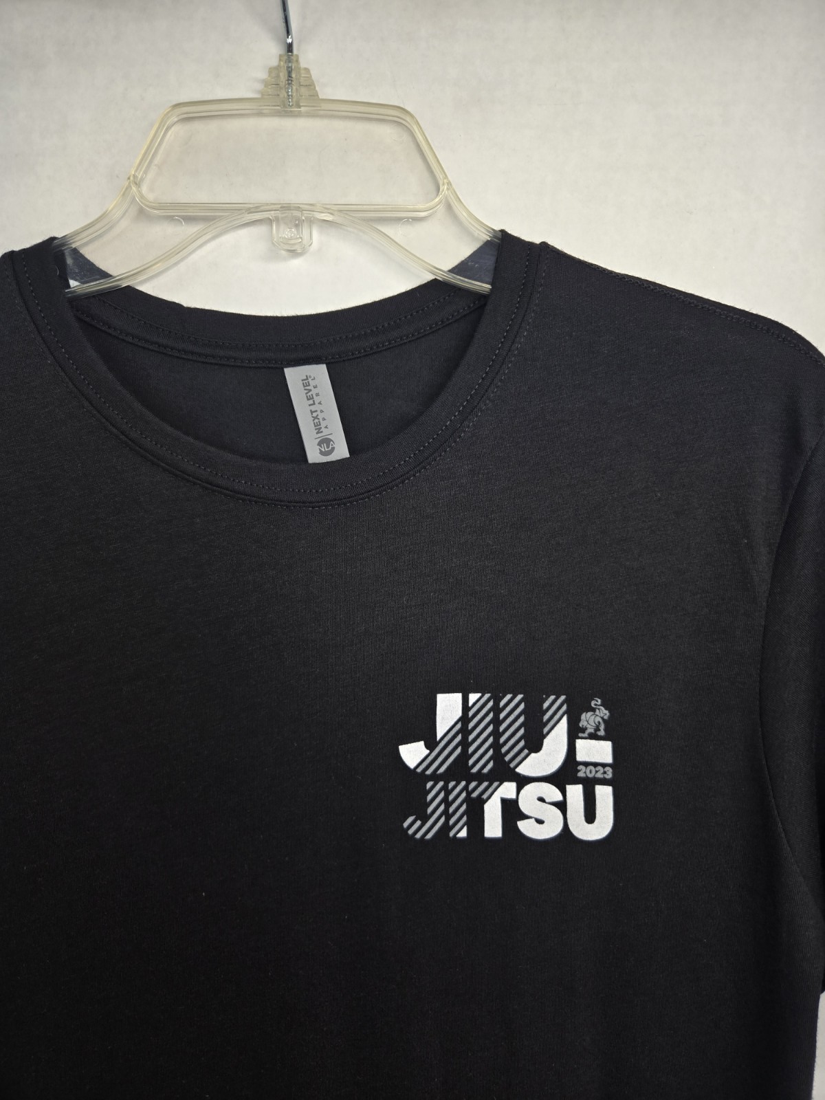 IBJJF Jiu-jitsu T-Shirt Mens Medium Black 2023 Shirt BJJ Competition gallery