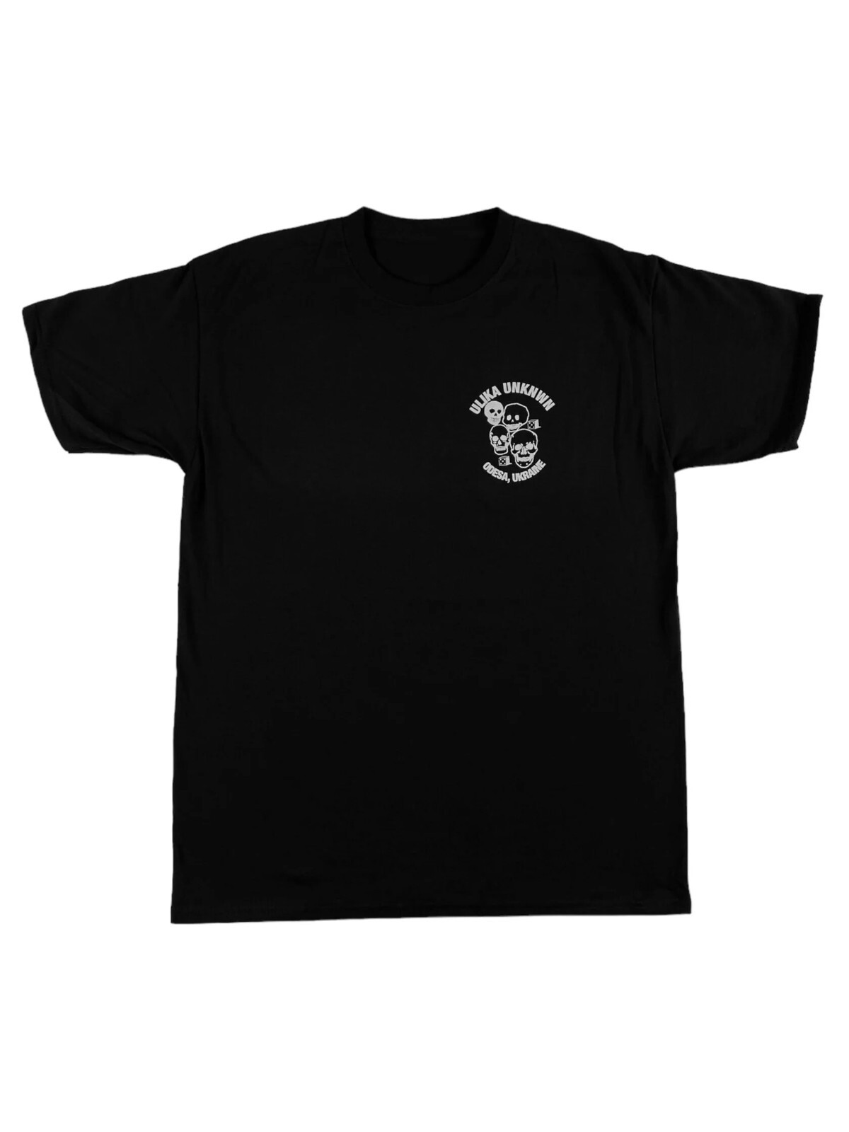 NEW! Streetwear t-shirt big logo printed ulika unknwn hip hop y2k avant garde gallery