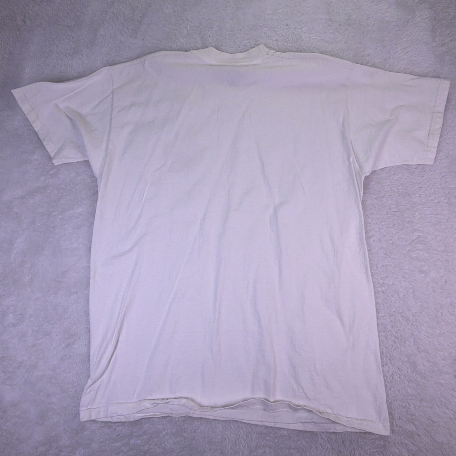 Vintage Hanes Heavyweight T-Shirt Men’s XL White - “I Love My India” 100% Cotton gallery