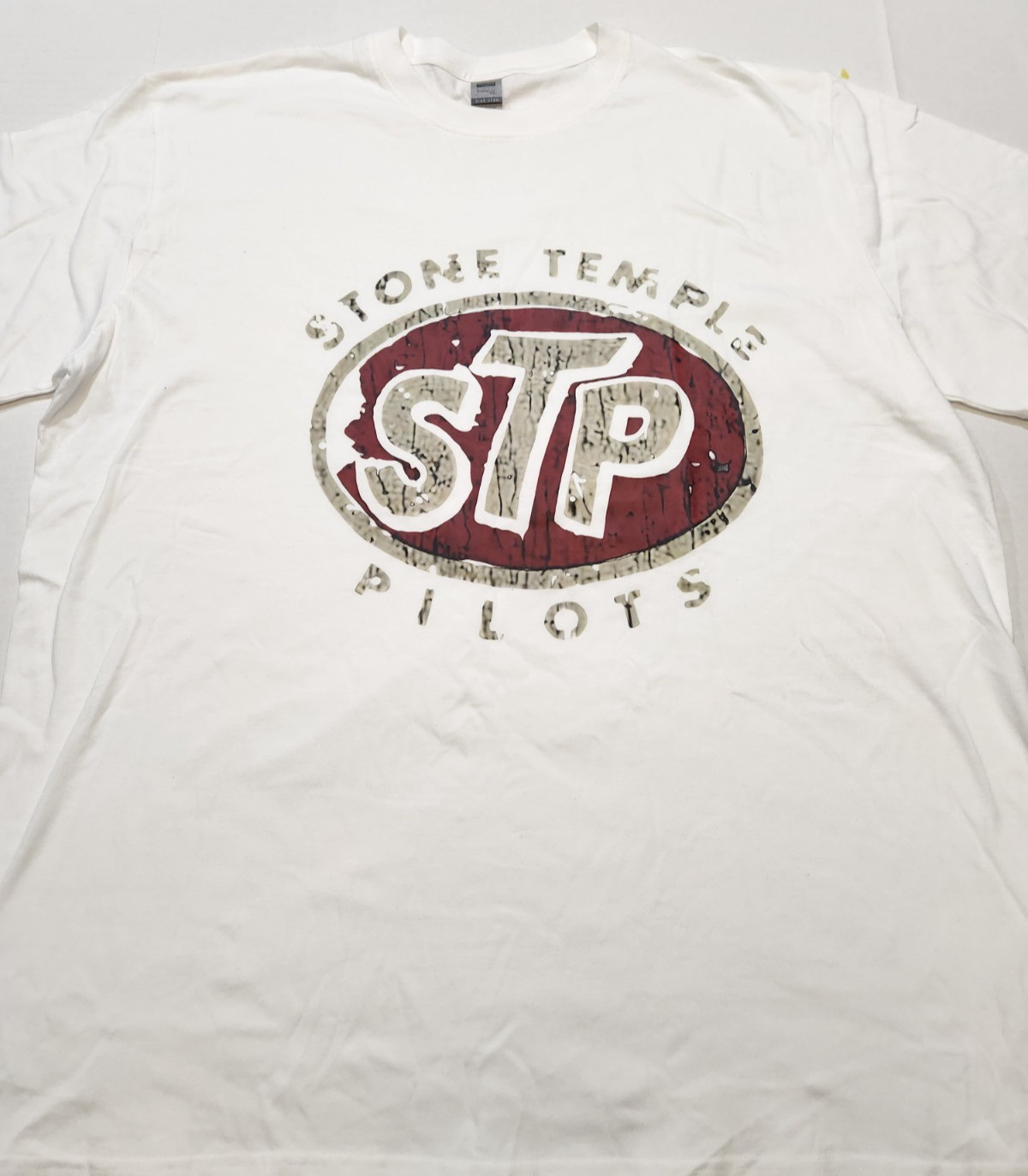 Stone Temple Pilots STP White Digiprint Apparel Premium T-Shirt 2XL gallery