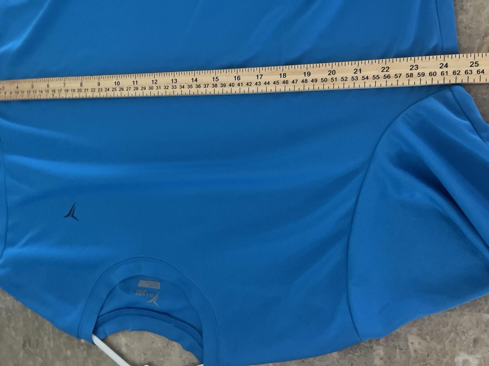Old Navy Men’s T-Shirt XXL Blue NWOT Cotton Pull On Short Sleeve Tee gallery