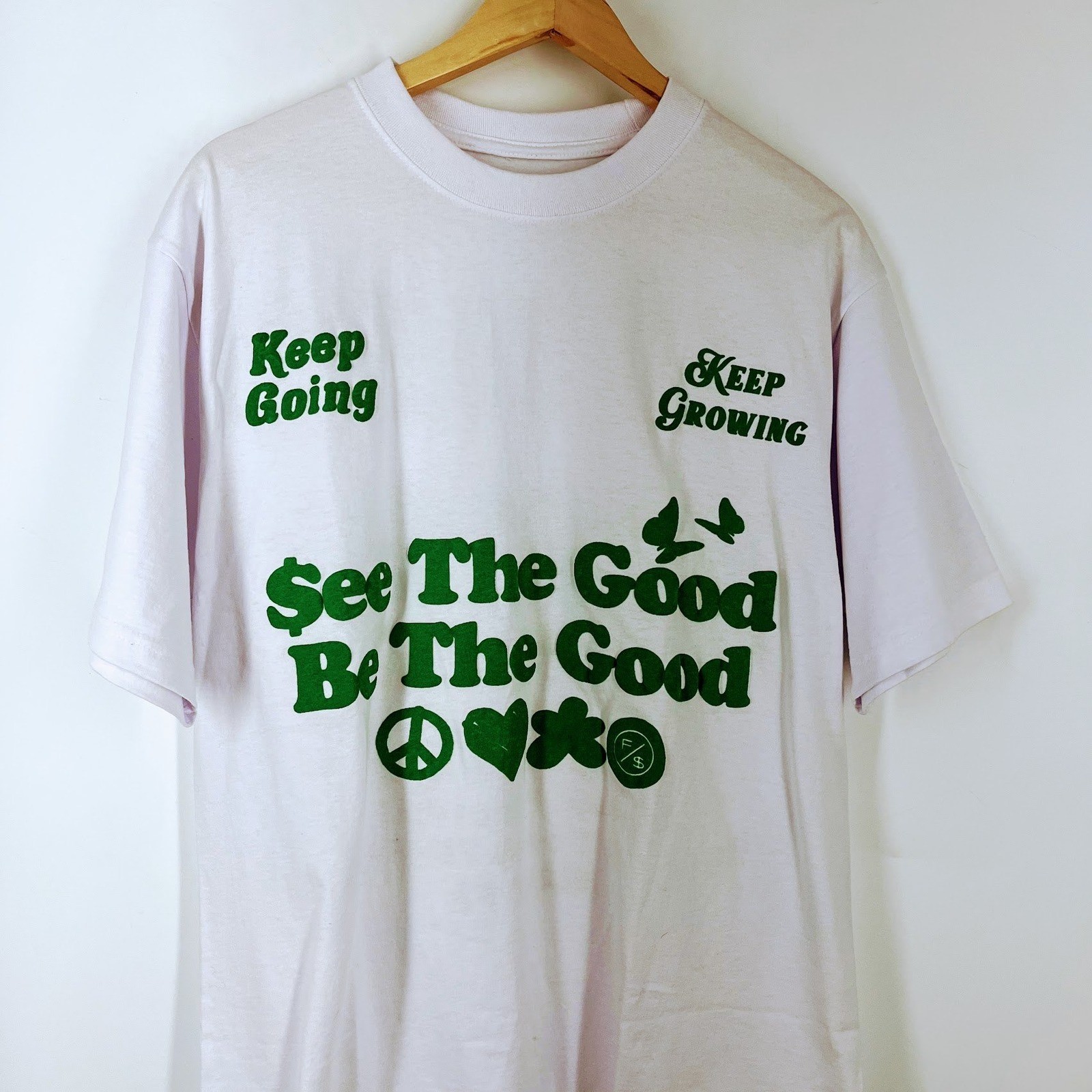 Fly Supply See The Good Plant Seeds Flower Market Miami FL Graphic T-Shirt Large gallery