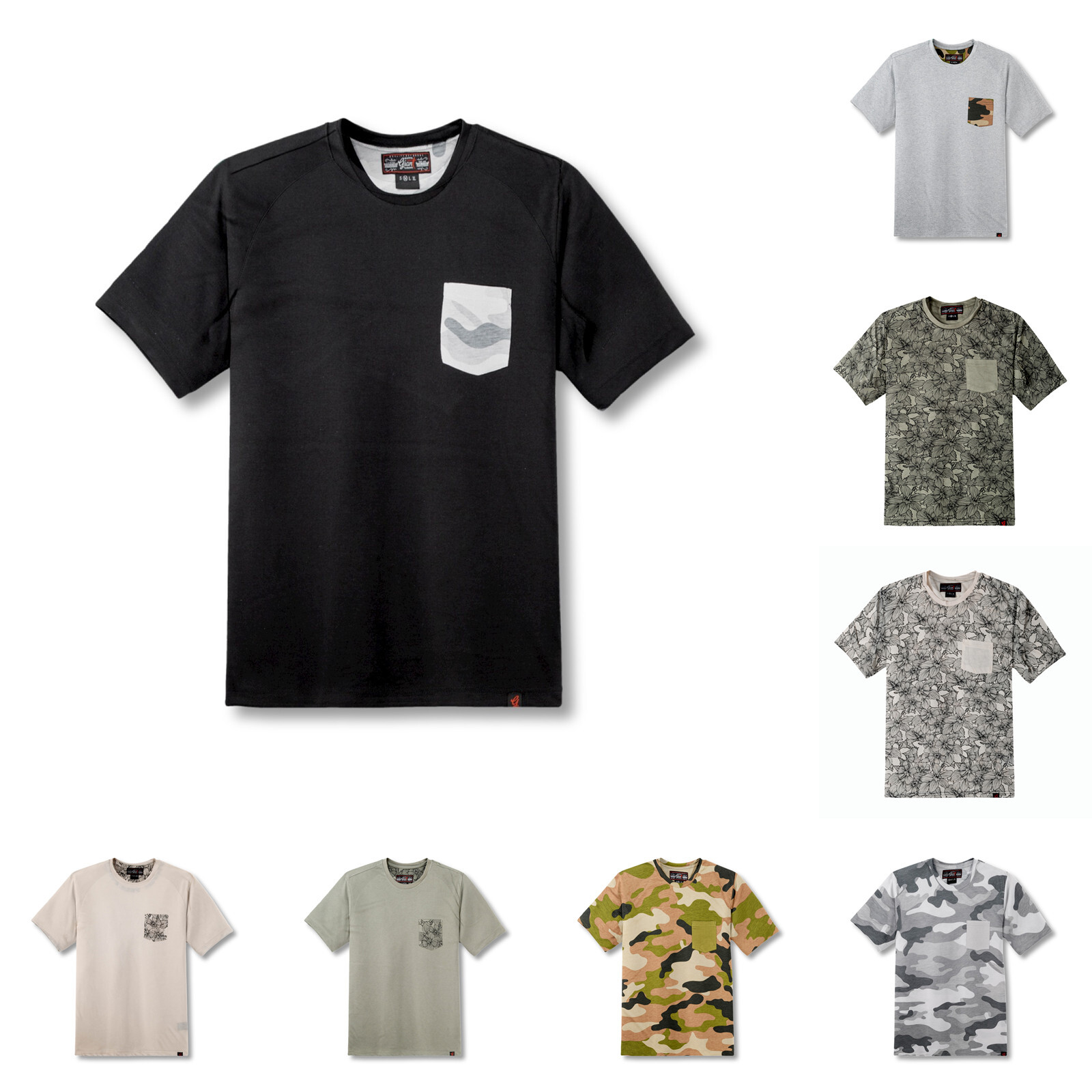 Beautiful Giant Men's T-Shirt Graphic Crew Neck Tees Breathable Soft Casual Top gallery