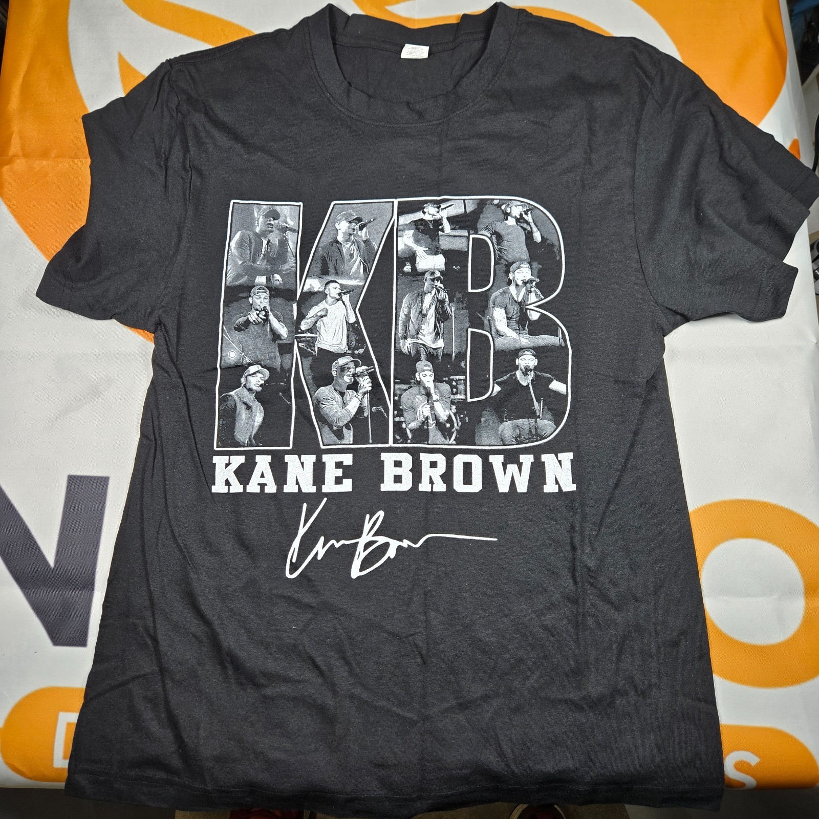 Kane Brown In The Air Tour 2024 Shirt Black Country Music Concert Multi Sizes