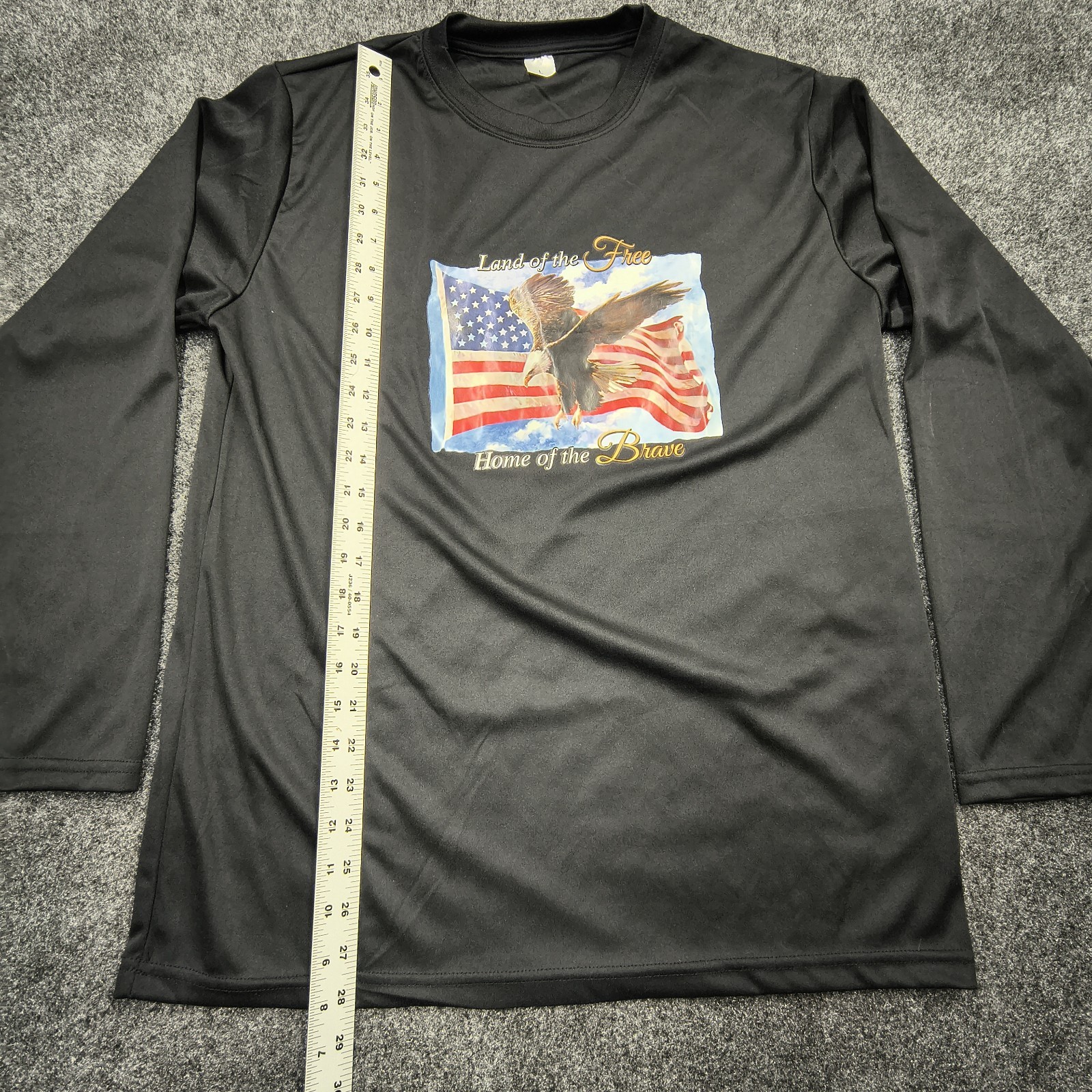 Disabled Veterans Foundation Land of the Free Home of the Brave Shirt L Kirk gallery