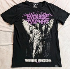 Killstar The Future is Uncertain Short Sleeve Black Graphic T-Shirt Large