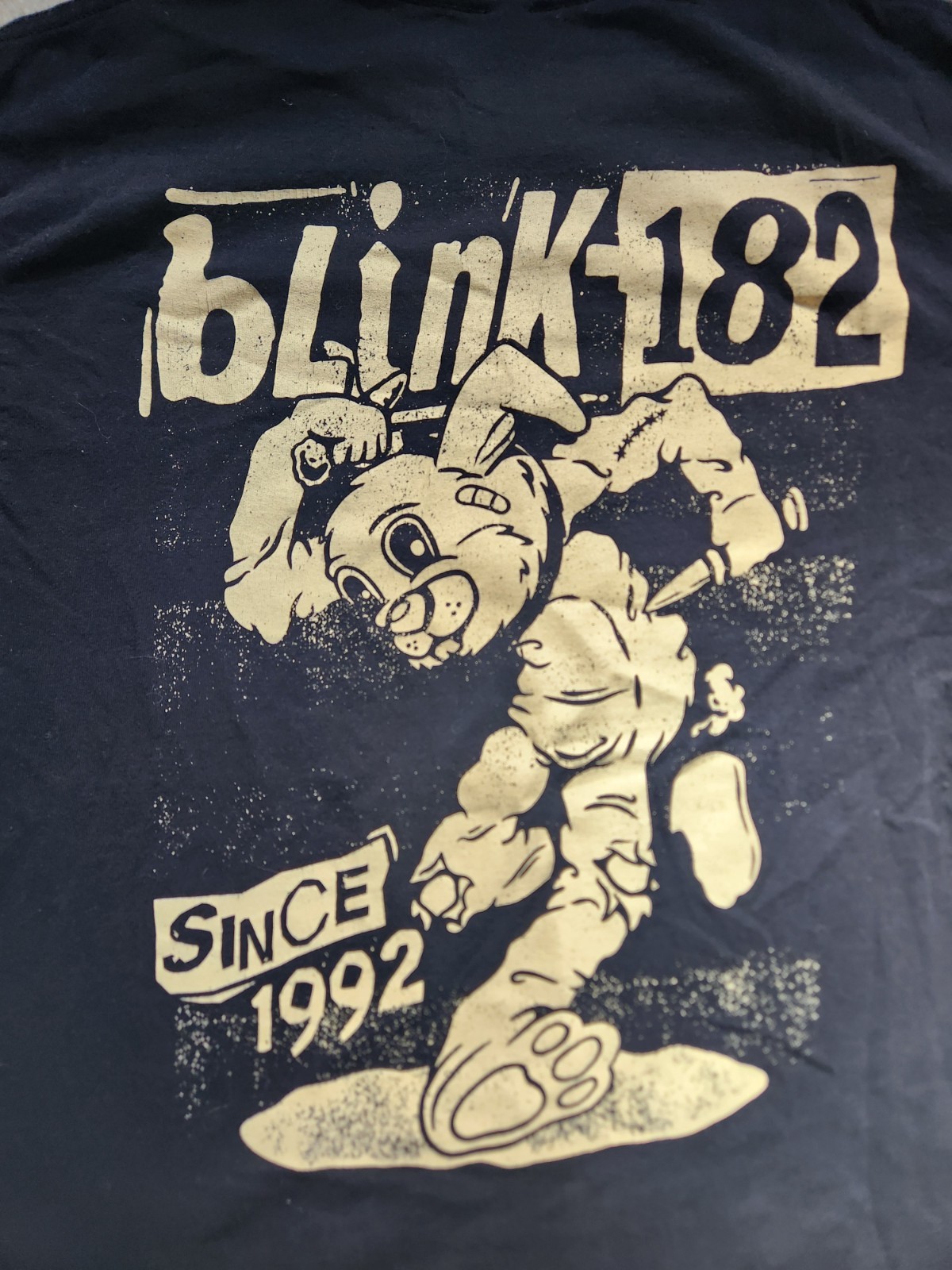 Blink-182 Since 1992 Men's M Black Double-Sided Graphic Cotton Knit T-Shirt gallery