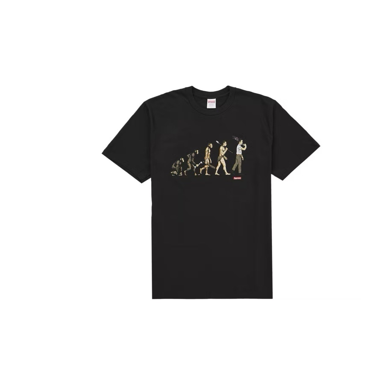 In-Hand Supreme Evolution Tee Black Size: Extra Extra Large