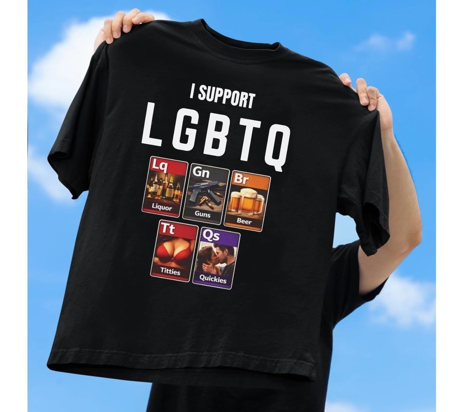 I Support LGBTQ T-Shirt, Funny Meme Tee FAST SHIP gallery