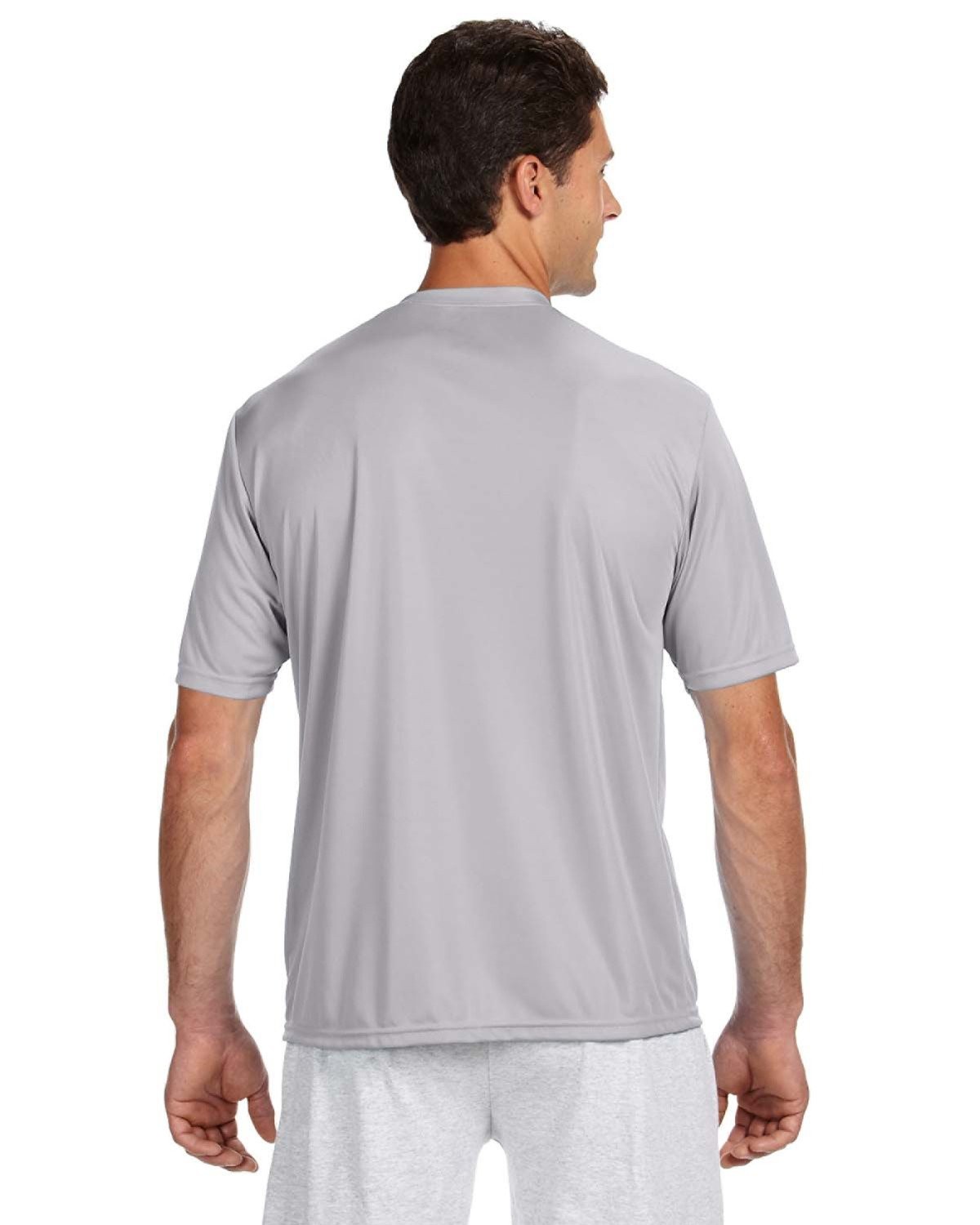 Adult Cooling Performance T-Shirt, Silver, X-Large gallery