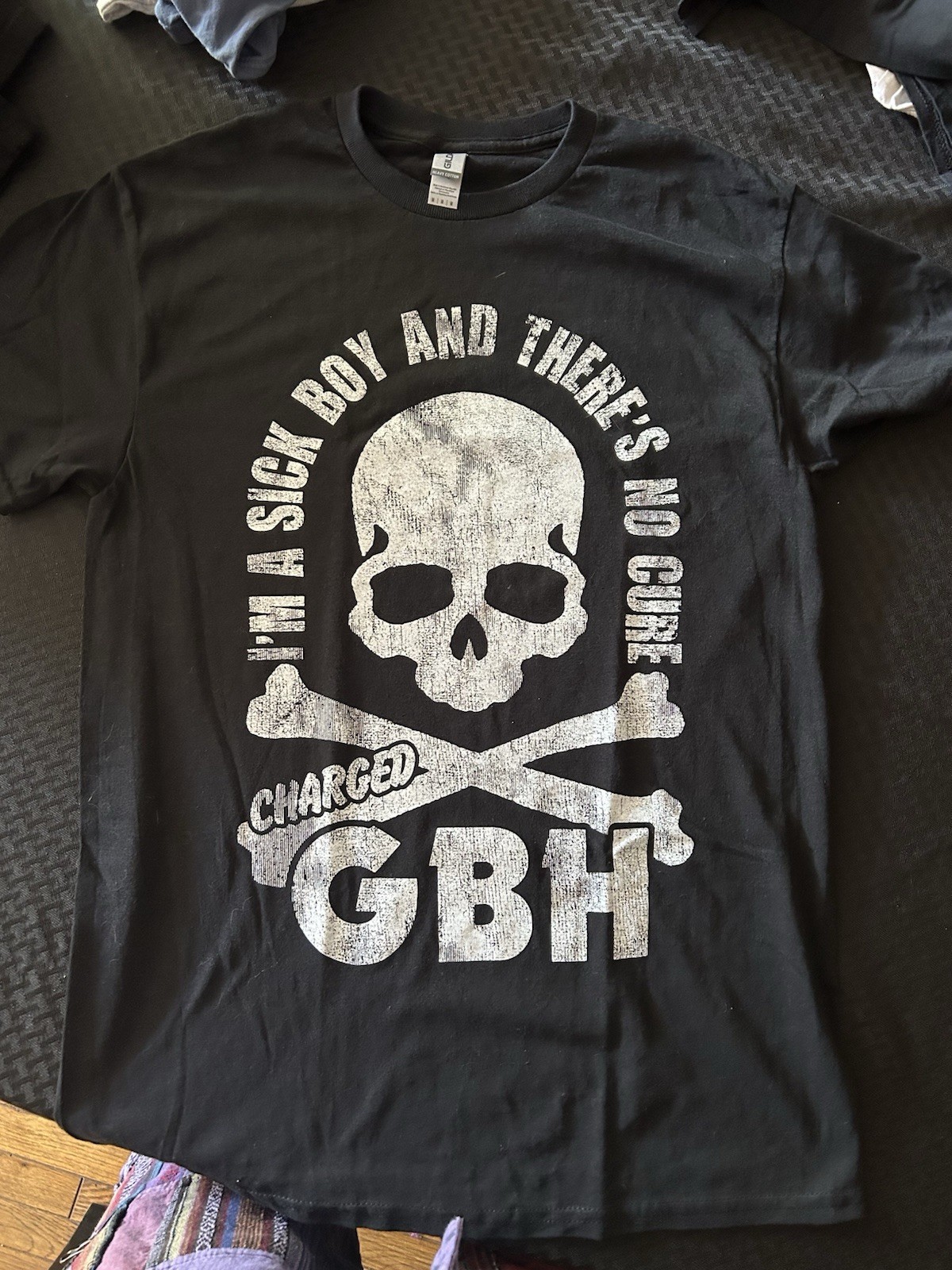 GBH Shirt Exploited Discharge Black Flag FEAR Sex Pistols Damned MISFITS DRI gallery