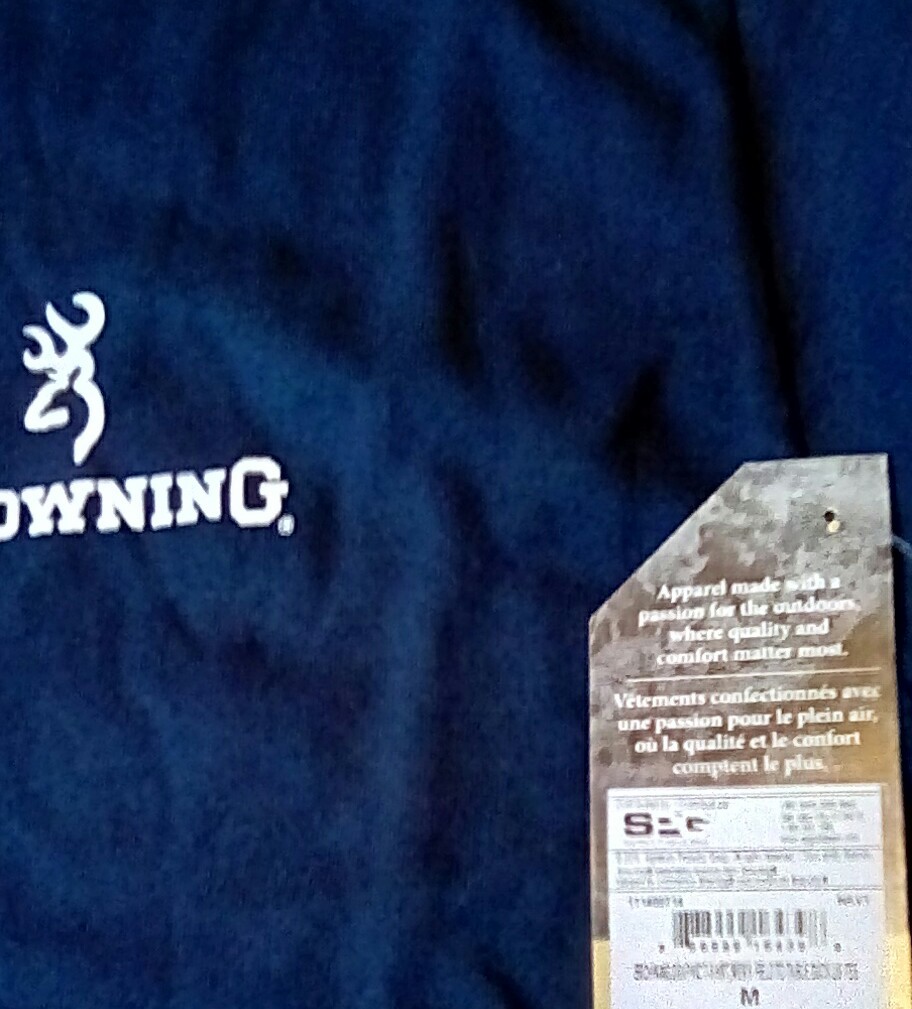 NEW Browning Men's Authentic Arms Classic Outdoor Graphic T-Shirt Size Medium gallery
