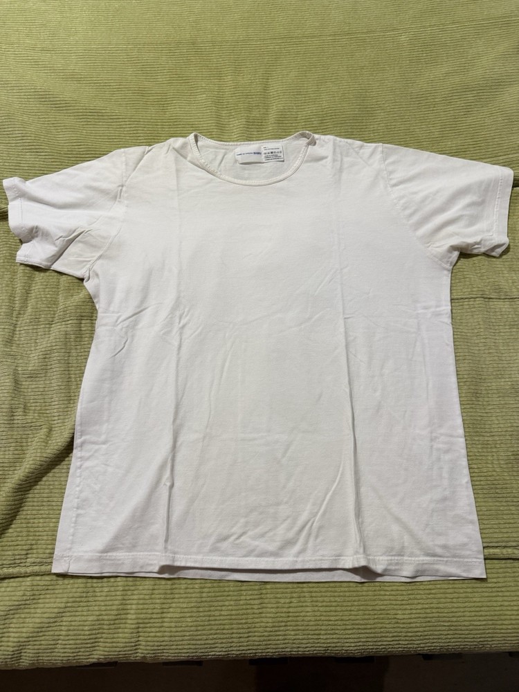 CDG Comme des Garcons X Sunspel Limited Edition T-Shirt Made In Portugal – Large