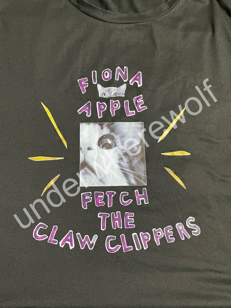 Fiona Apple Fetch The Claw Clippers Cat Shirt CustomMade Fanmade Original Design