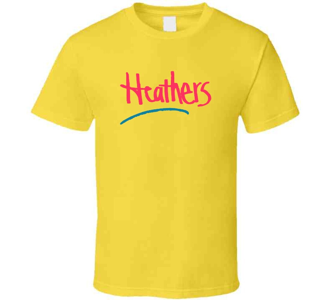 Heathers 80's Retro Classic Movie Logo T Shirt gallery