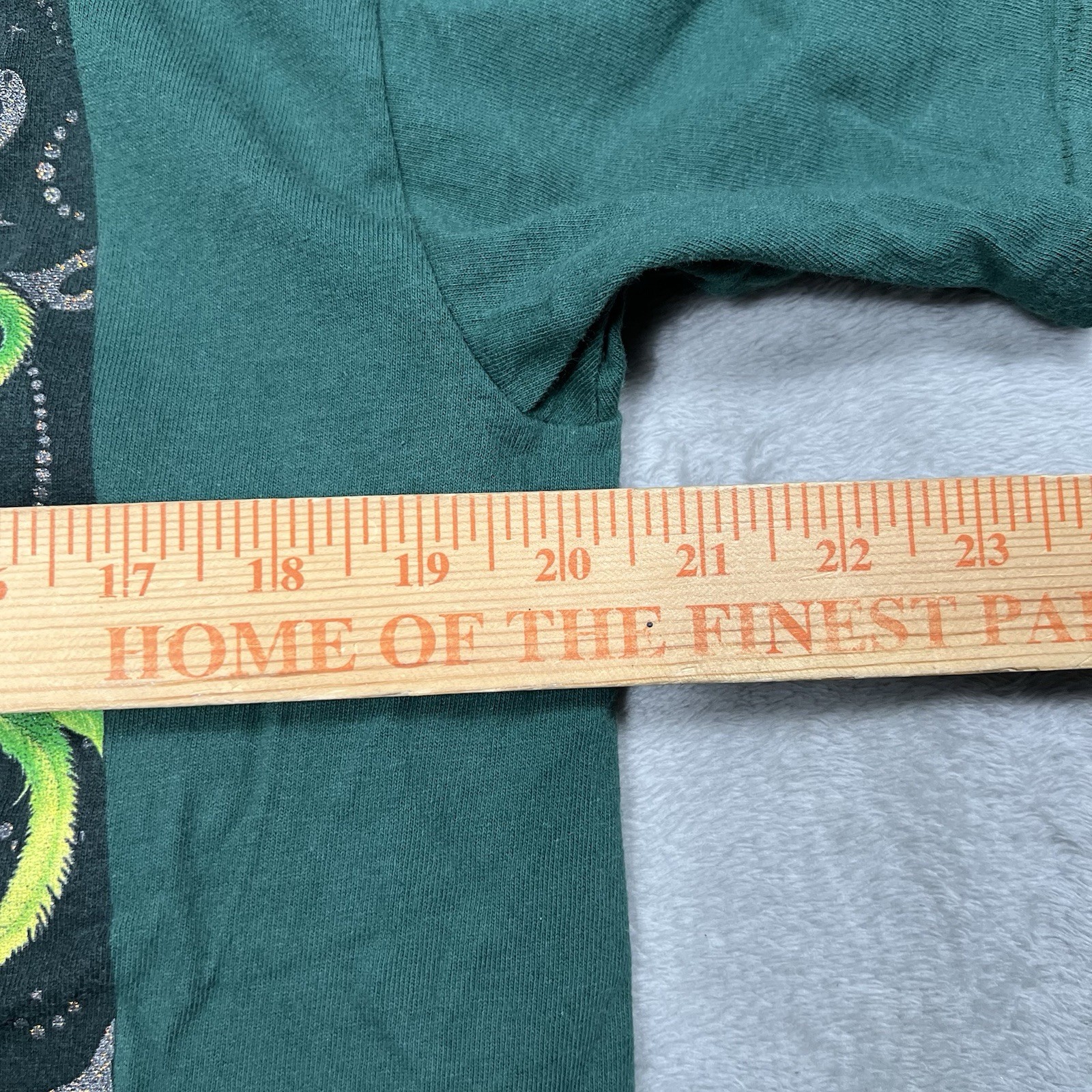 VTG Las Vegas Masquerade Tee Men L Green Single Stitch 1996 Andrea Mistretta Rio gallery