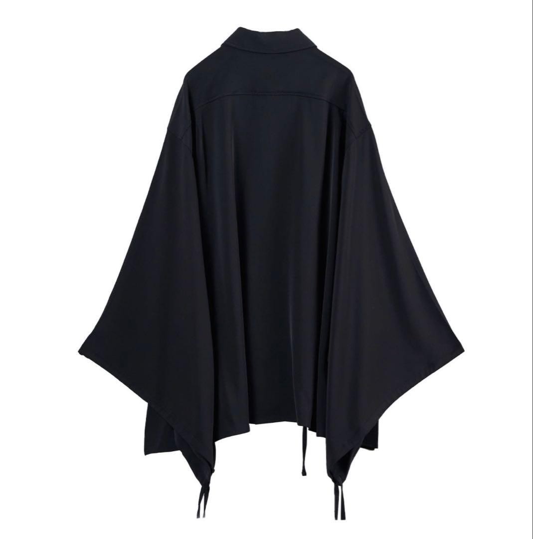 NOT CONVENTIONAL Kimono Shirt Black Free Size gallery