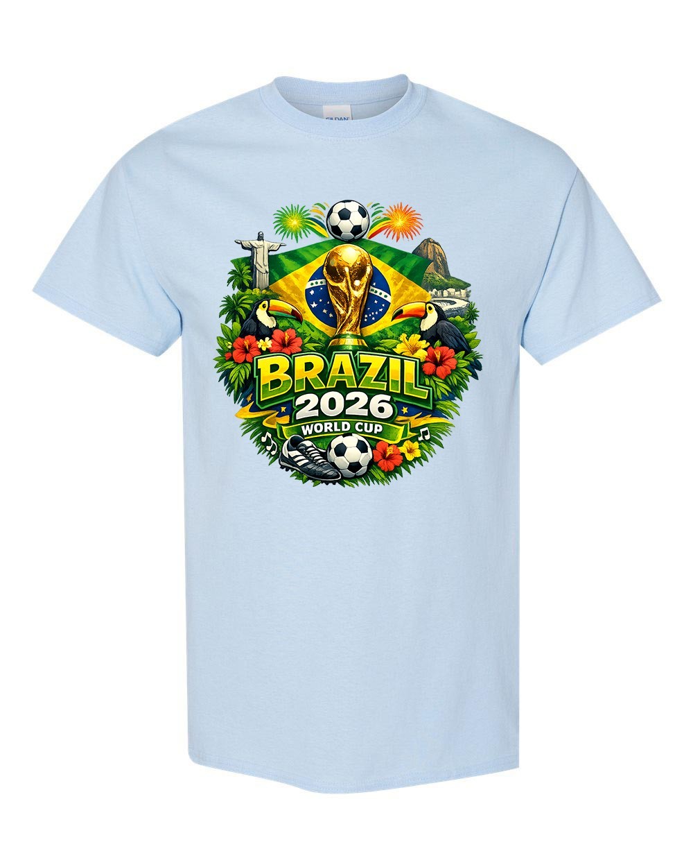 Brazil Soccer 2026 World Cup Style Unisex T-Shirt German Fan Shirt Football gallery