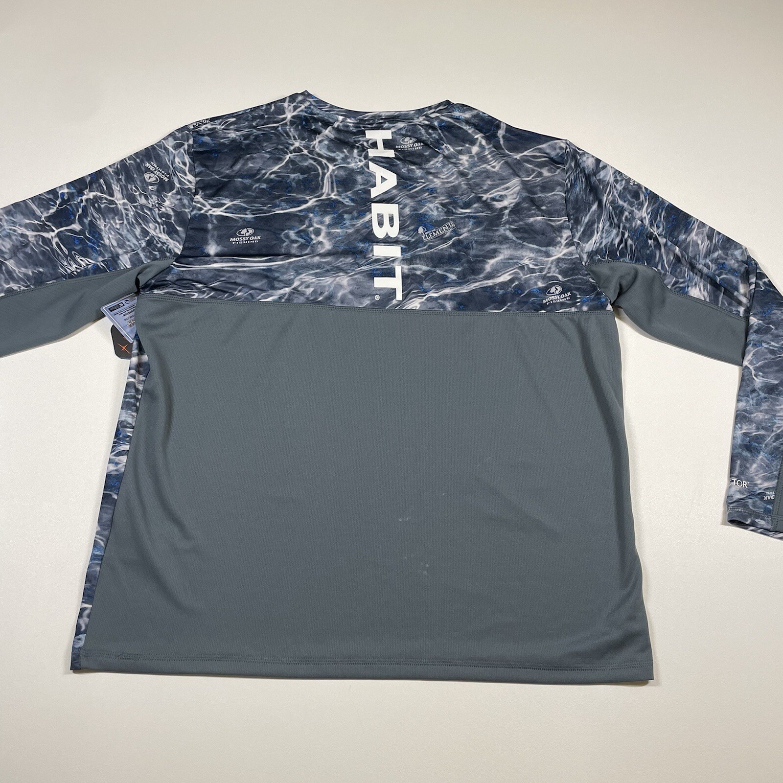 Habit Shirt Men Large Multicolor Stormy Weather Dave’s Marina Performance NEW gallery