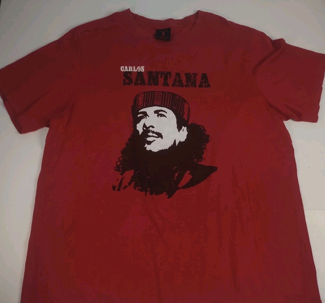 Carlos by Carlos Santana Men's Red T-shirt Official Merchandise Large gallery