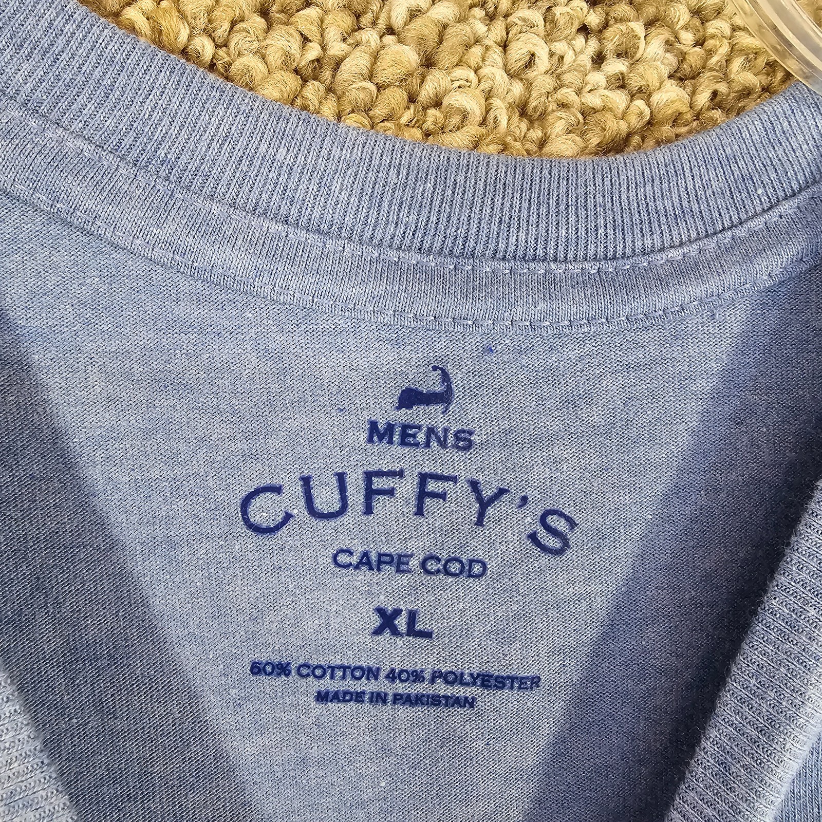 Cuffys Cape Cod T Shirt mens XL Short Sleeve Pullover NEW gallery