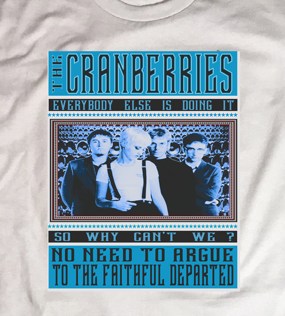 The Cranberries new T SHIRT Dolores O'Riordan S M L XL XXL 3XL 90s alt rock gallery