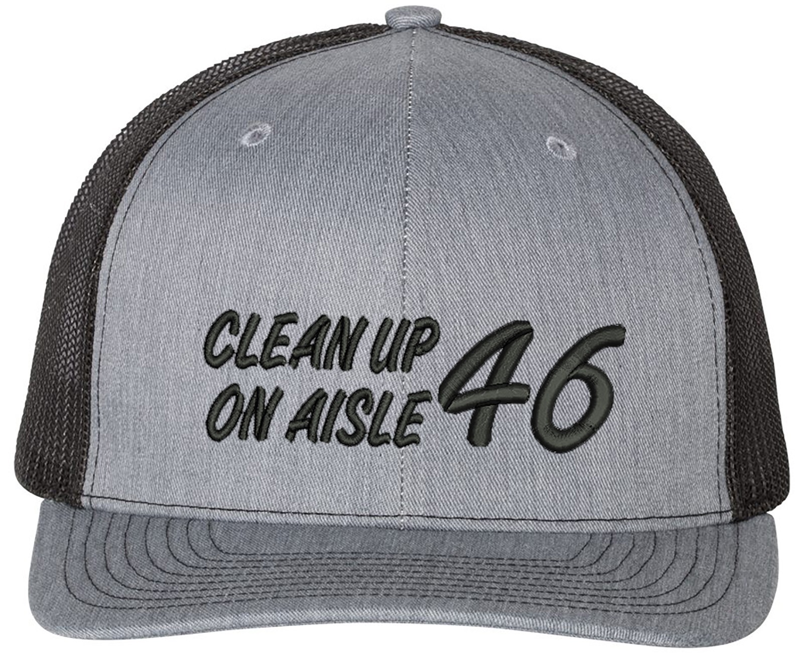 Cleanup on Aisle 46 Richardson Embroidered One Size Fits All Trucker Hats gallery
