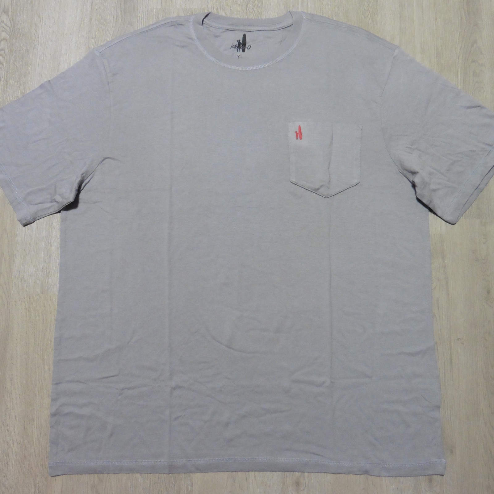 JOHNNIE O Mens XL T SHIRT RIDE OUT STEEL GREY SHORT SLEEVE GOLF TEE SURFER gallery