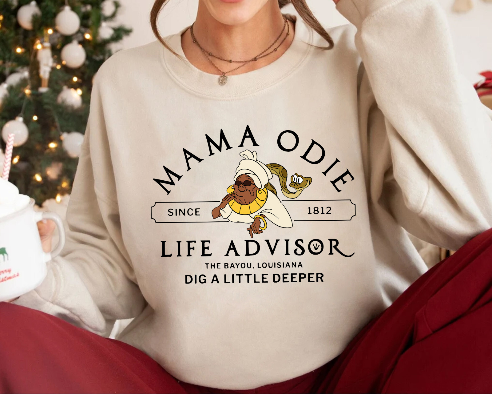 Disney Princess & The Frog Mama Odie Life Advisor Unisex Adult Kid Shirt 1045159 gallery