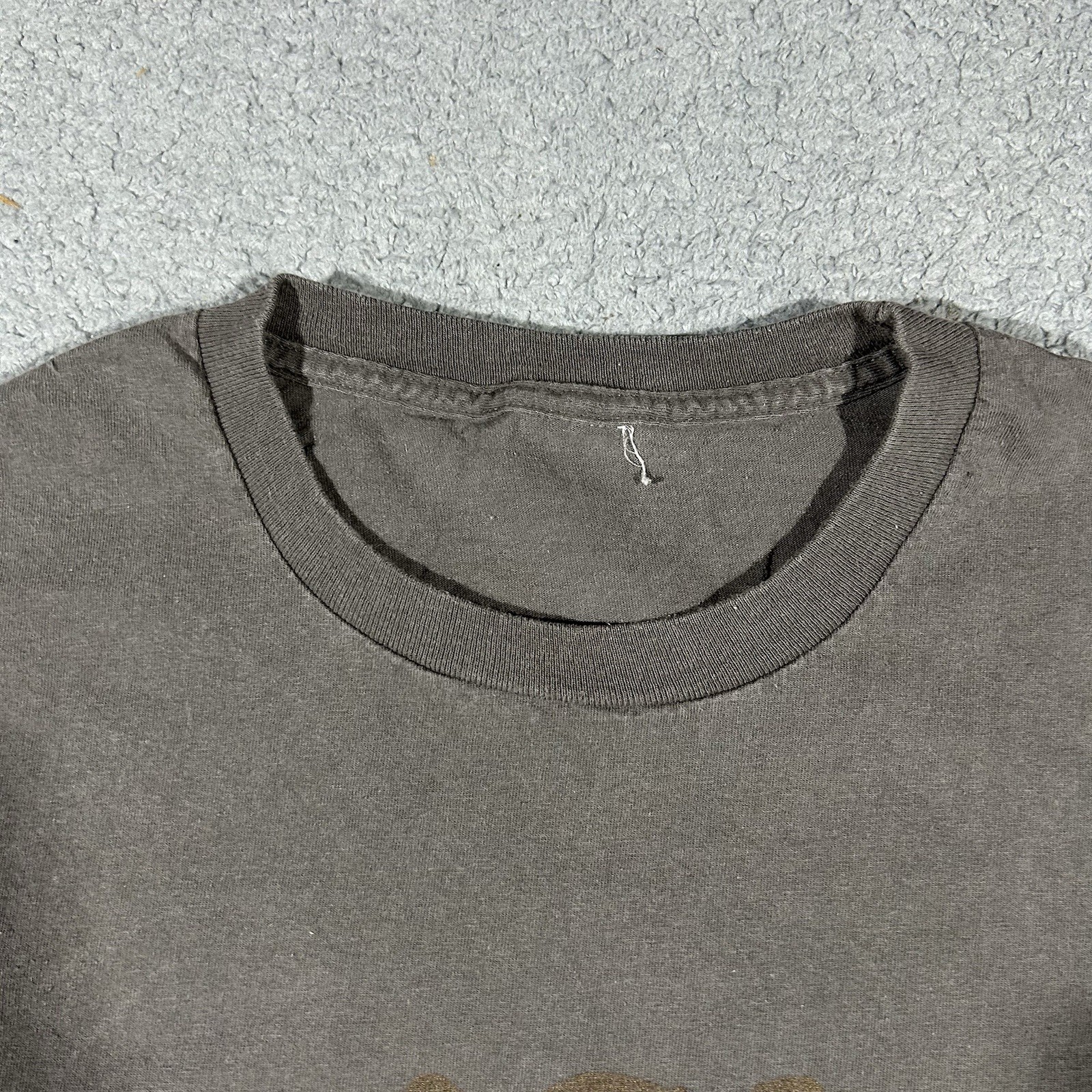 Y2k Grey Fade Cool Graphic Shirt Size Large Men’s Crazy Print Mother F*cker #803 gallery