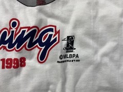 VINTAGE 1998 STARTER MARK MCGWIRE SULTAN OF SWING SHIRT Large St Louis Cardinal